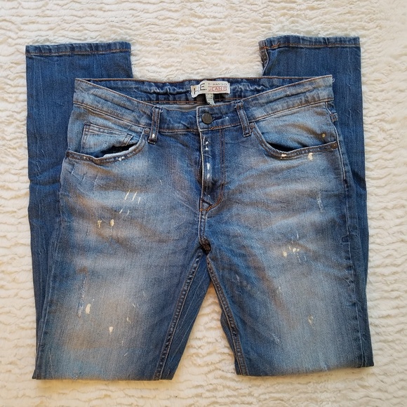 H.E. By MANGO Mens Jeans - Picture 2 of 8